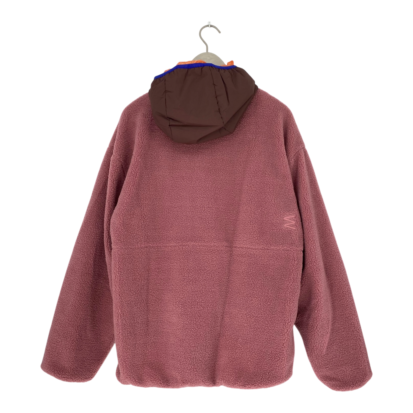 Embassy of Bricks and Logs mosino sherpa jacket, mauve | unisex L
