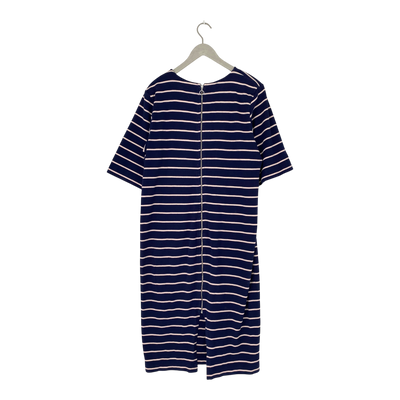 Marimekko thick tricot dress, stripes | woman 2XL