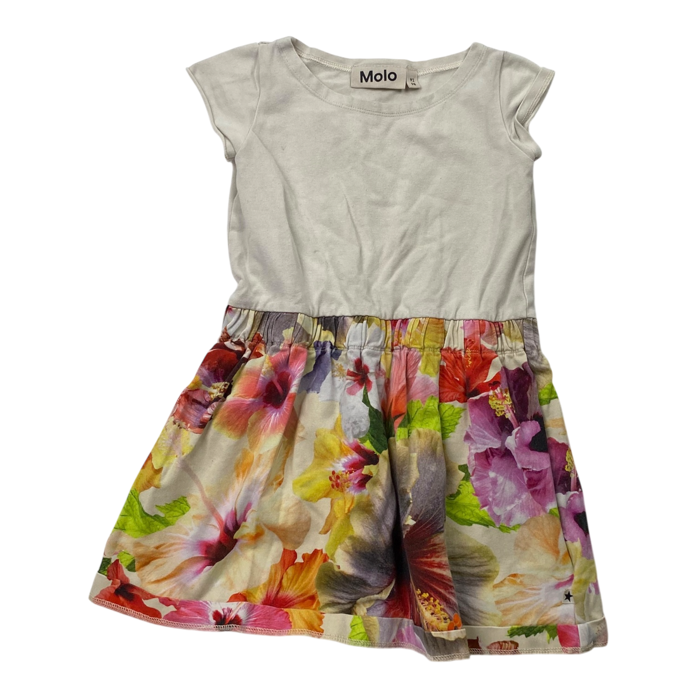 Molo carla dress, flower | 92/98cm