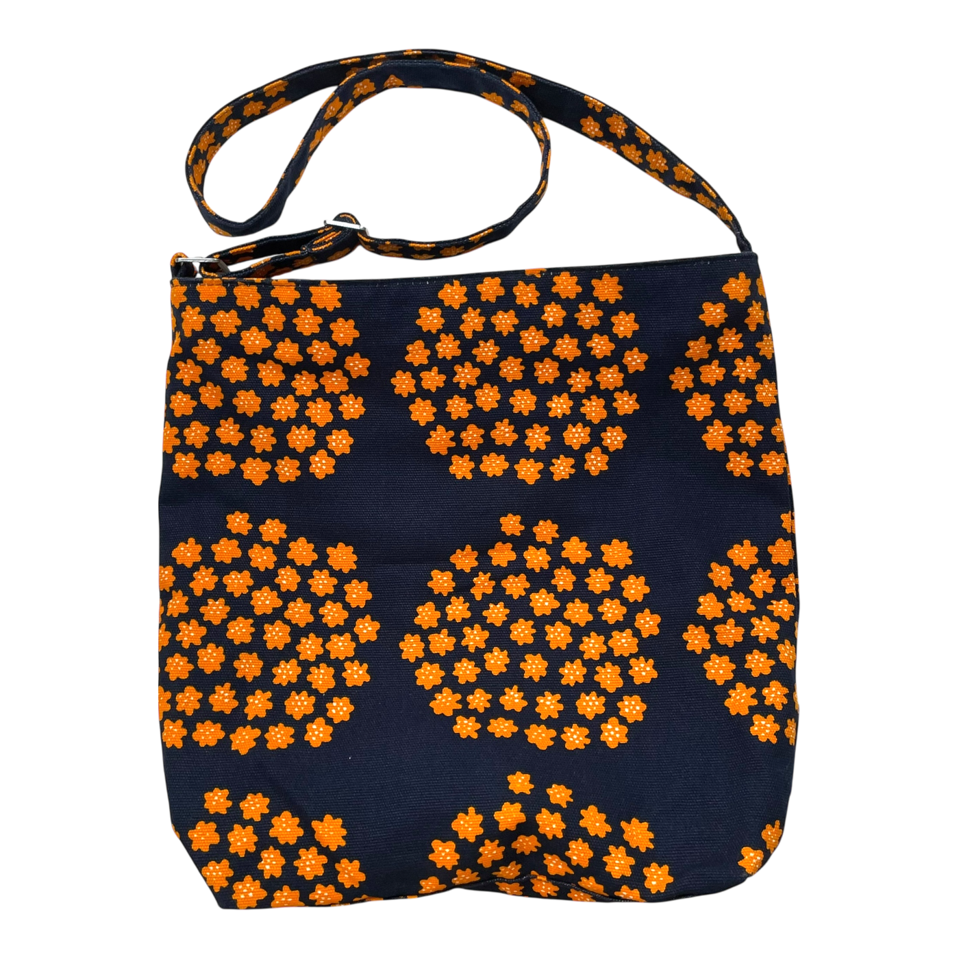 Marimekko canvas shopper bag, flowers