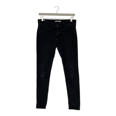 Levi's 710 super skinny jeans, black | woman W31