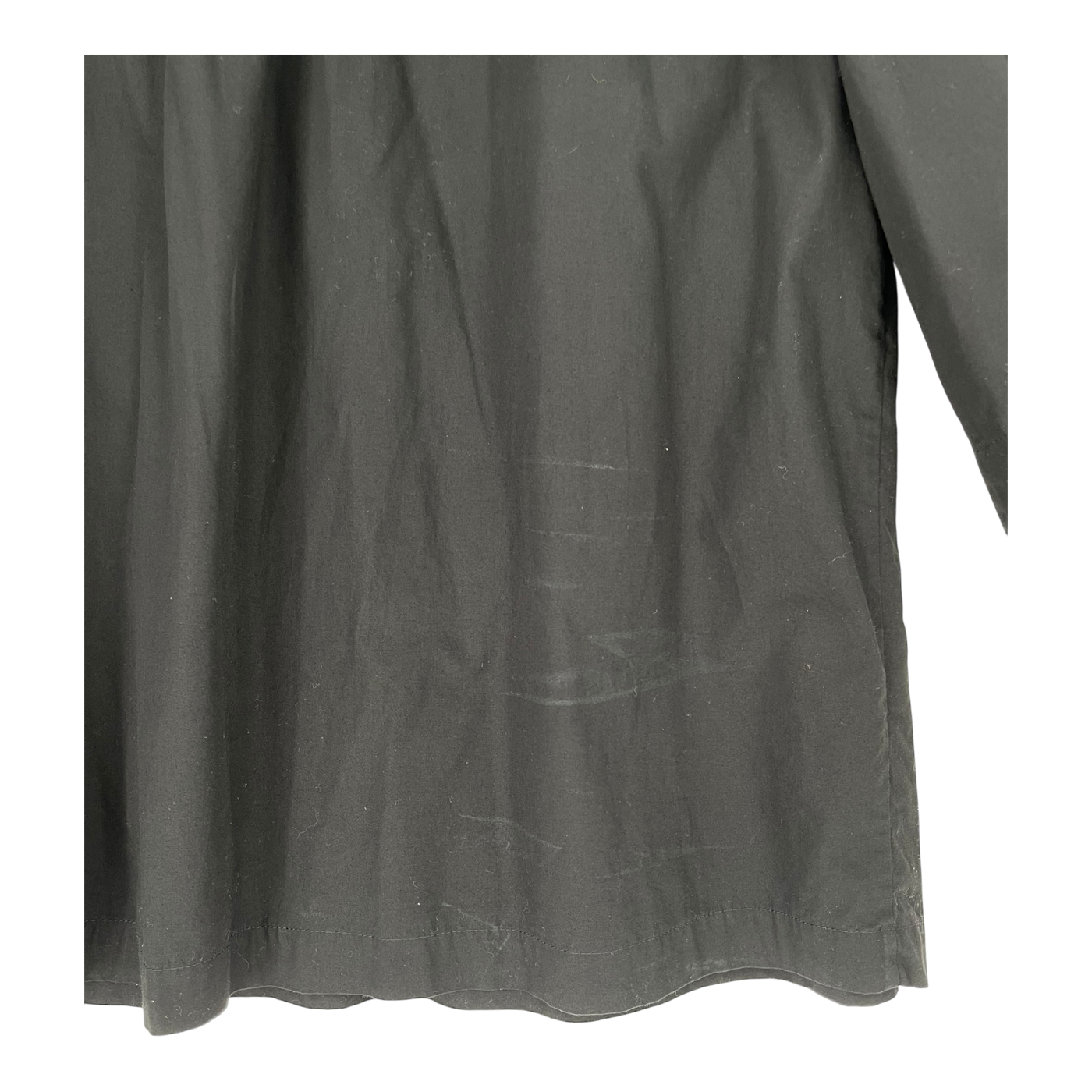 Marimekko salli solid shirt, black | woman XL