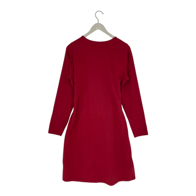 Kaiko belted dress, fire brick | woman L