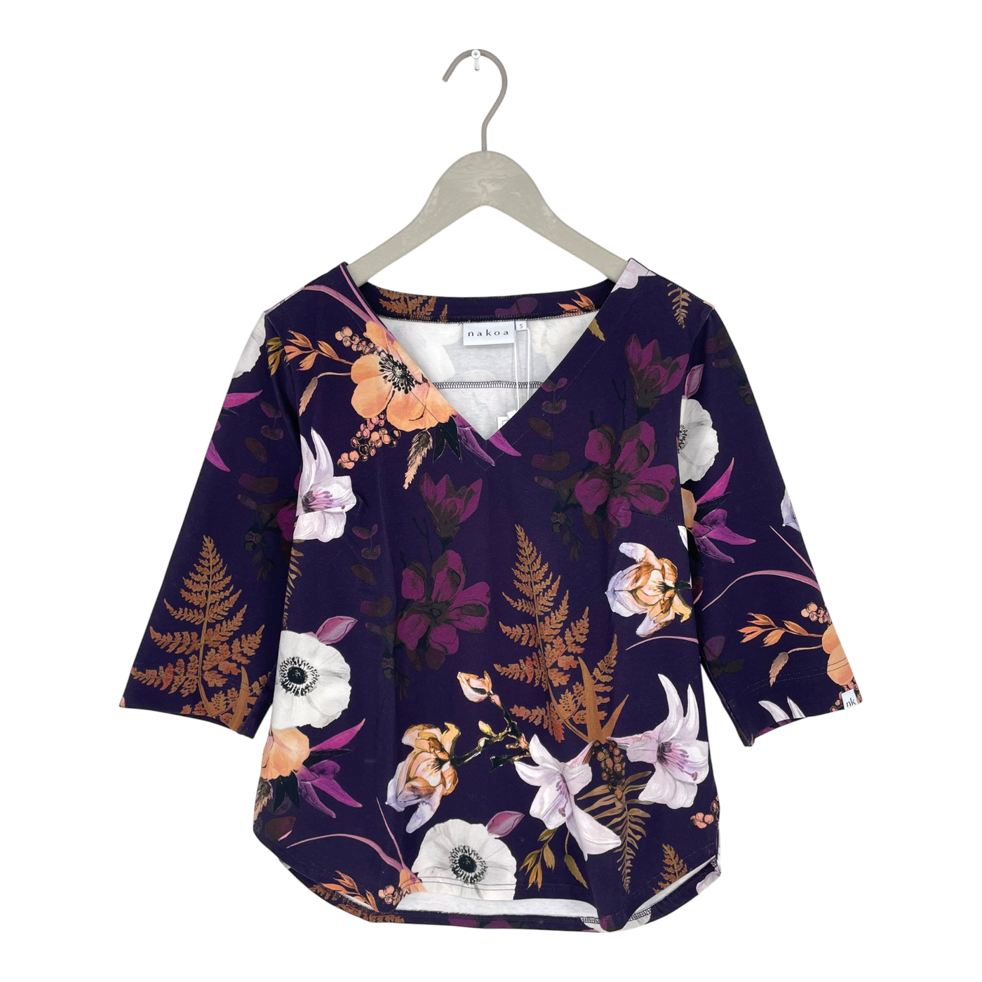 Nakoa vera shirt, secret lily | woman S