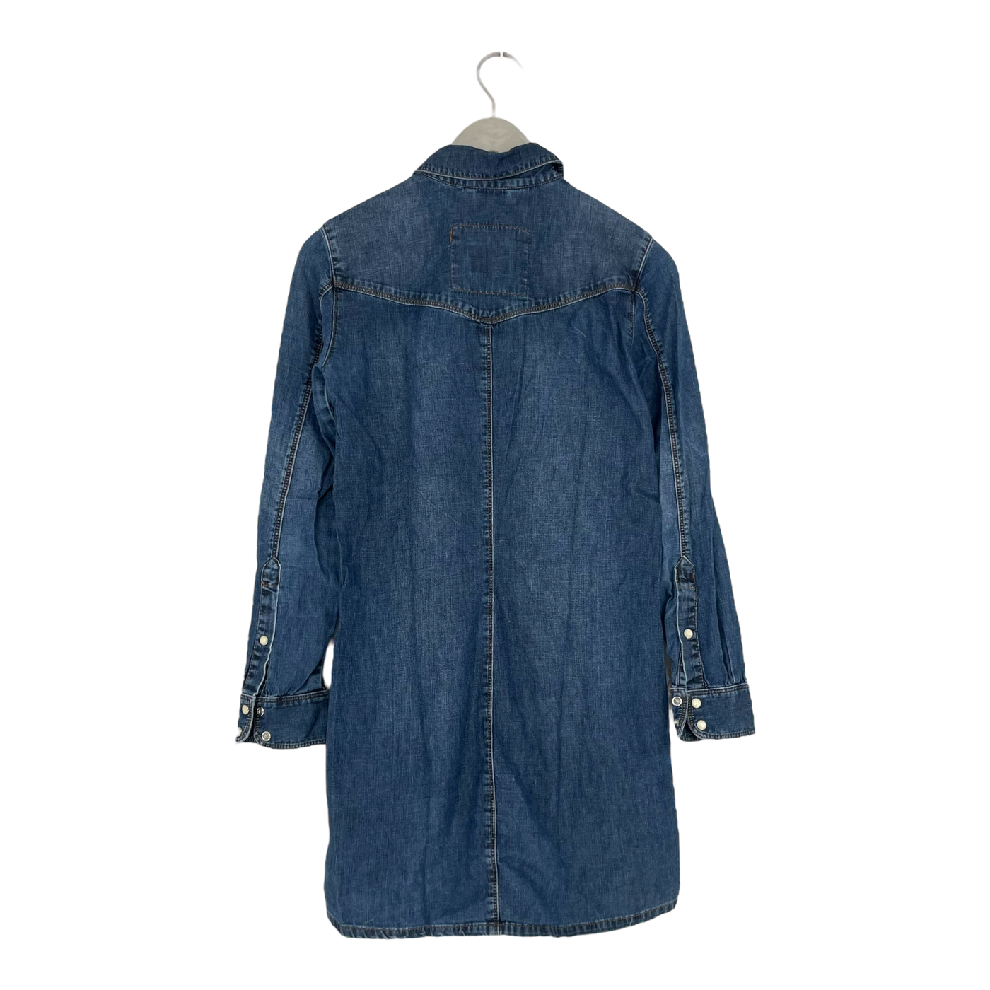 Peak Performance collar dress, denim | woman XS