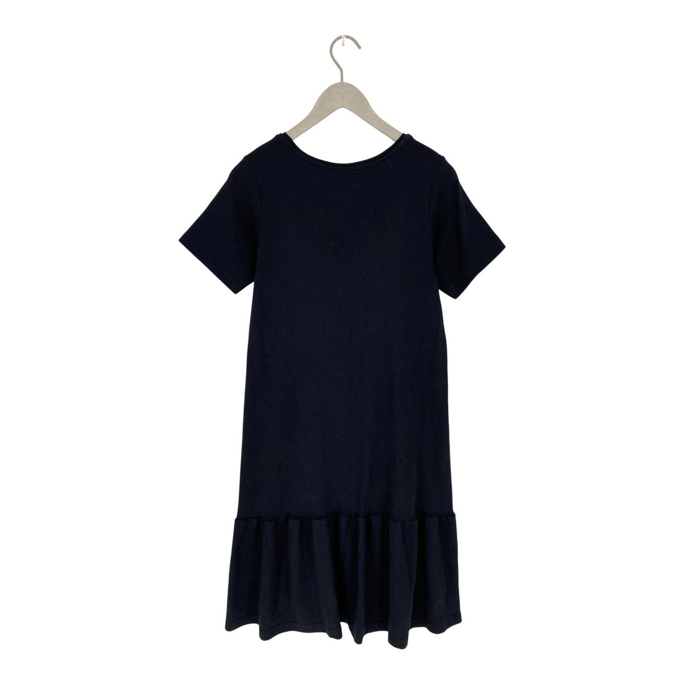 Kaiko ruffle t-shirt dress, black | woman XS