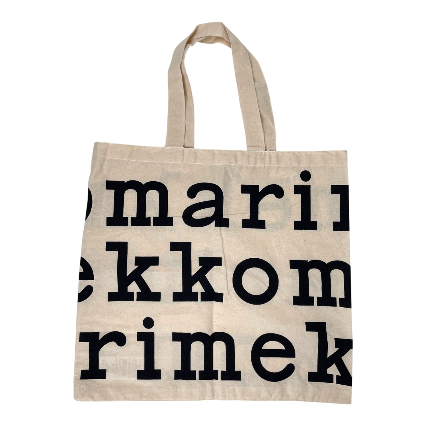 Marimekko logo bag, black | onesize