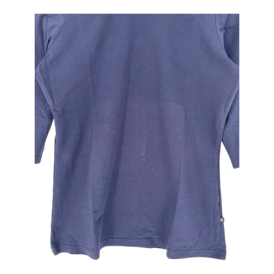Kaiko cross shirt, blue | woman M