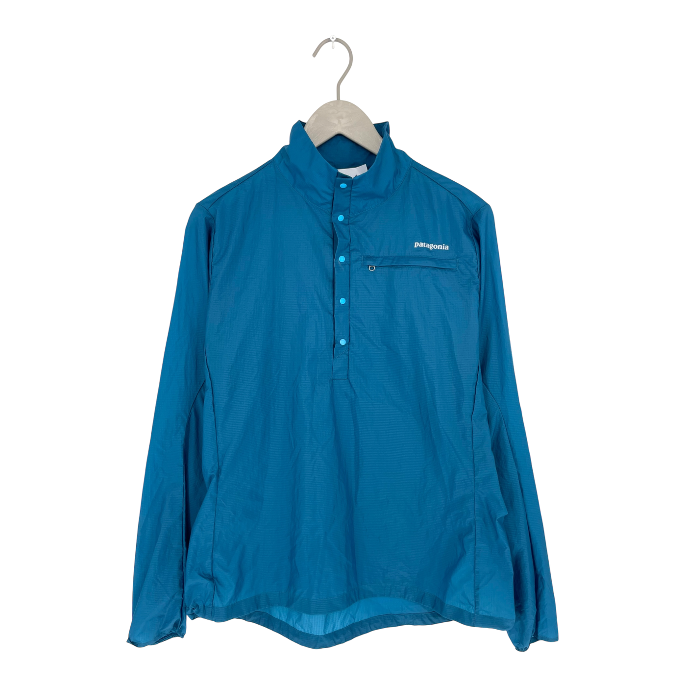 Patagonia houdini pullover jacket, turqoise | woman L