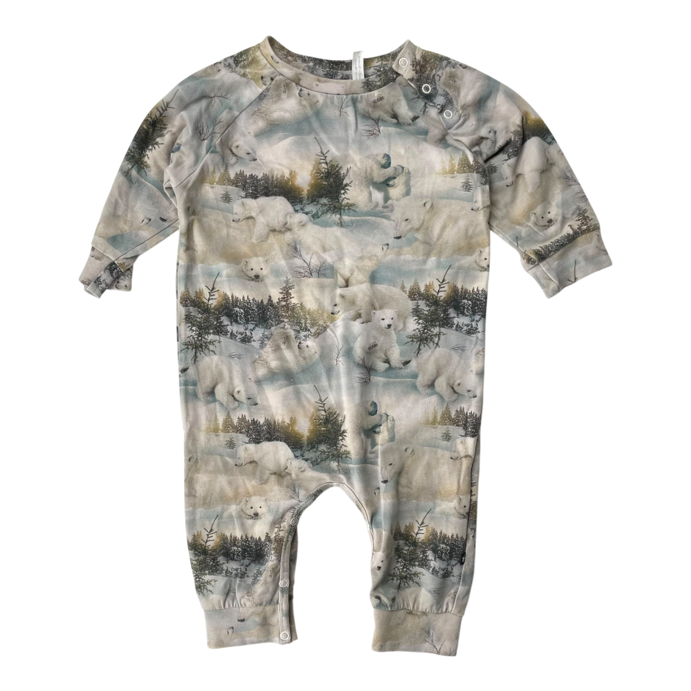 Molo jumpsuit, polar bear | 68cm