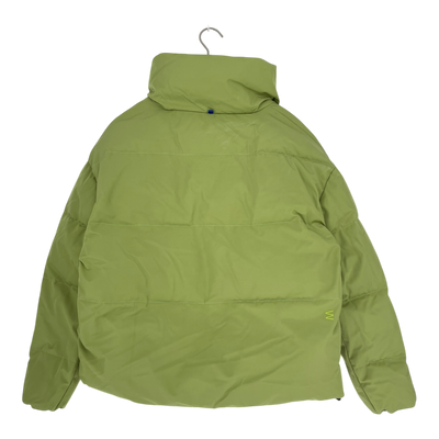 Embassy of Bricks and Logs lyon puffer jacket, moss green | unisex S