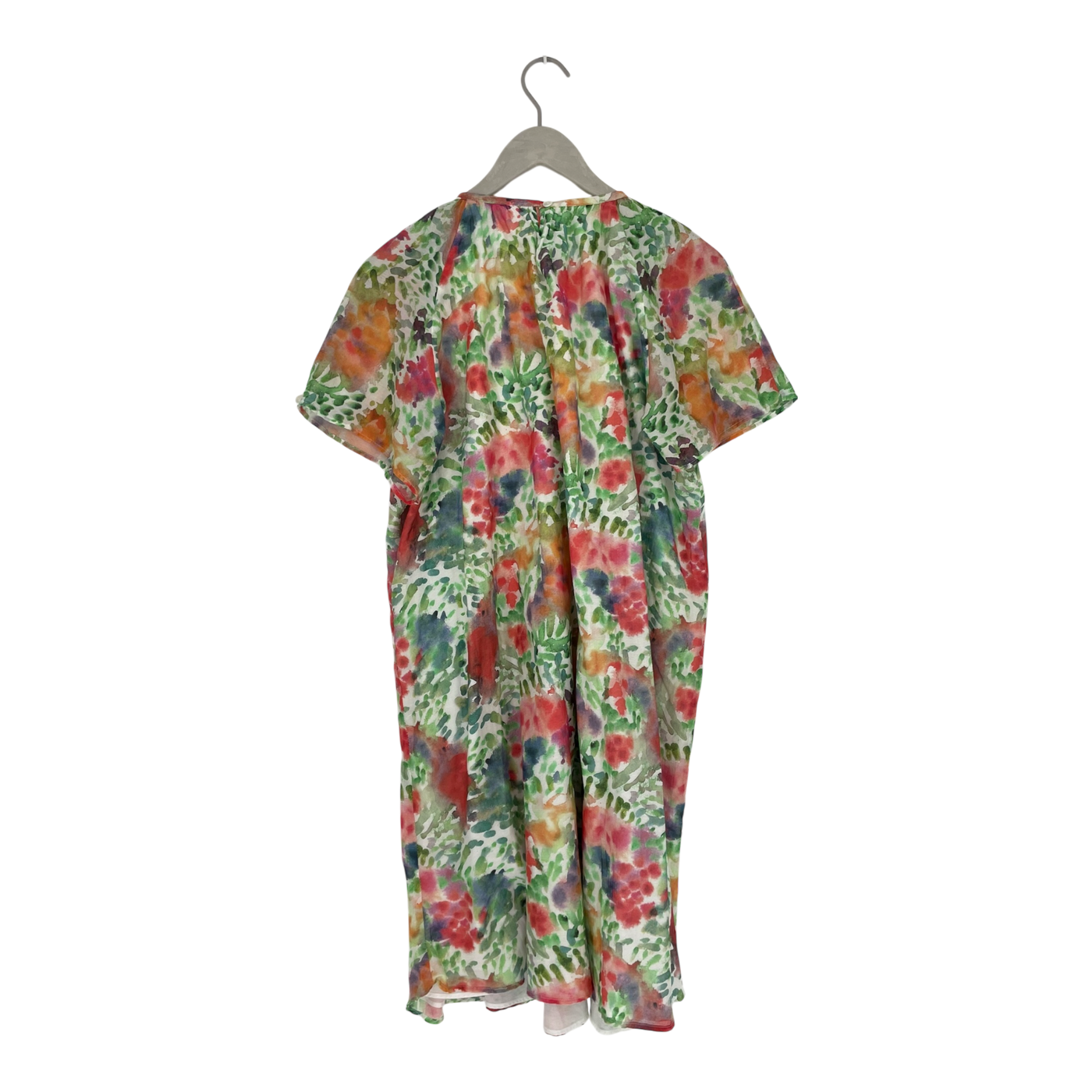 Marimekko suopursu silk mix dress, flowers | woman 42