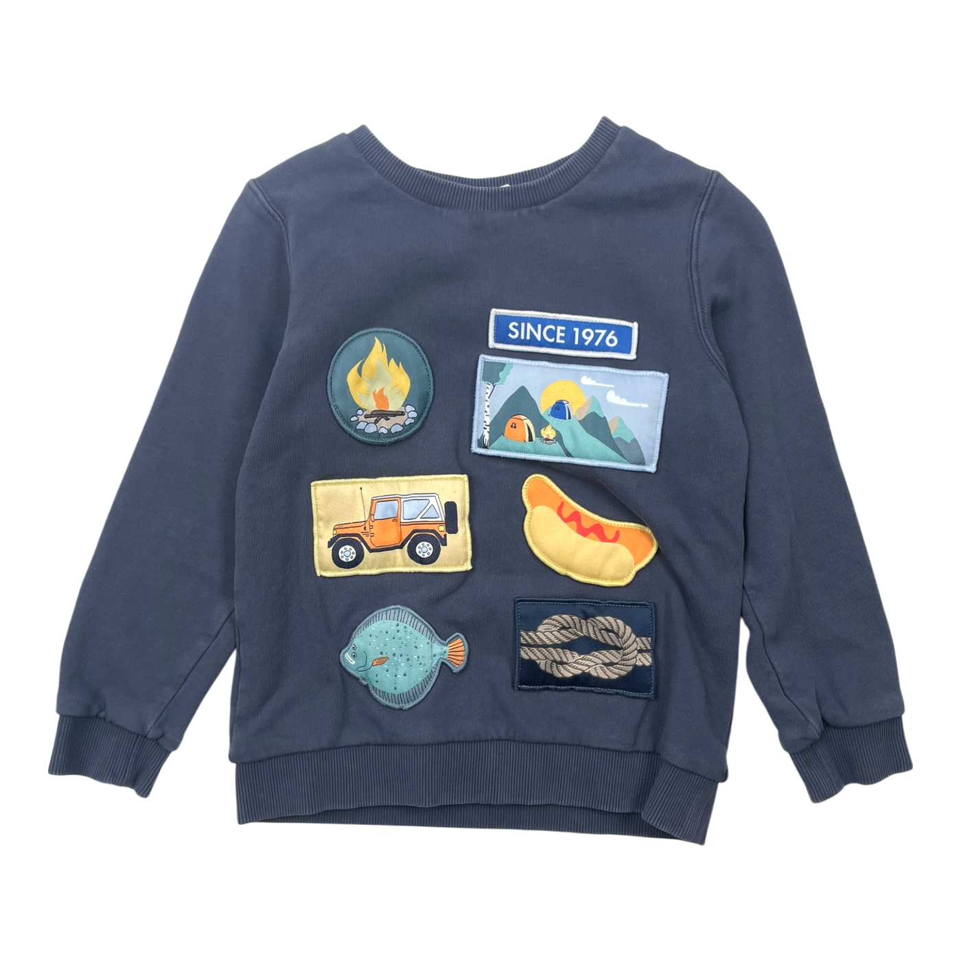 Polarn O. Pyret sweatshirt, hiking | 110cm