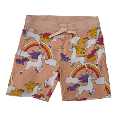 Mini Rodini sweatshorts, unicorn | 128/134cm