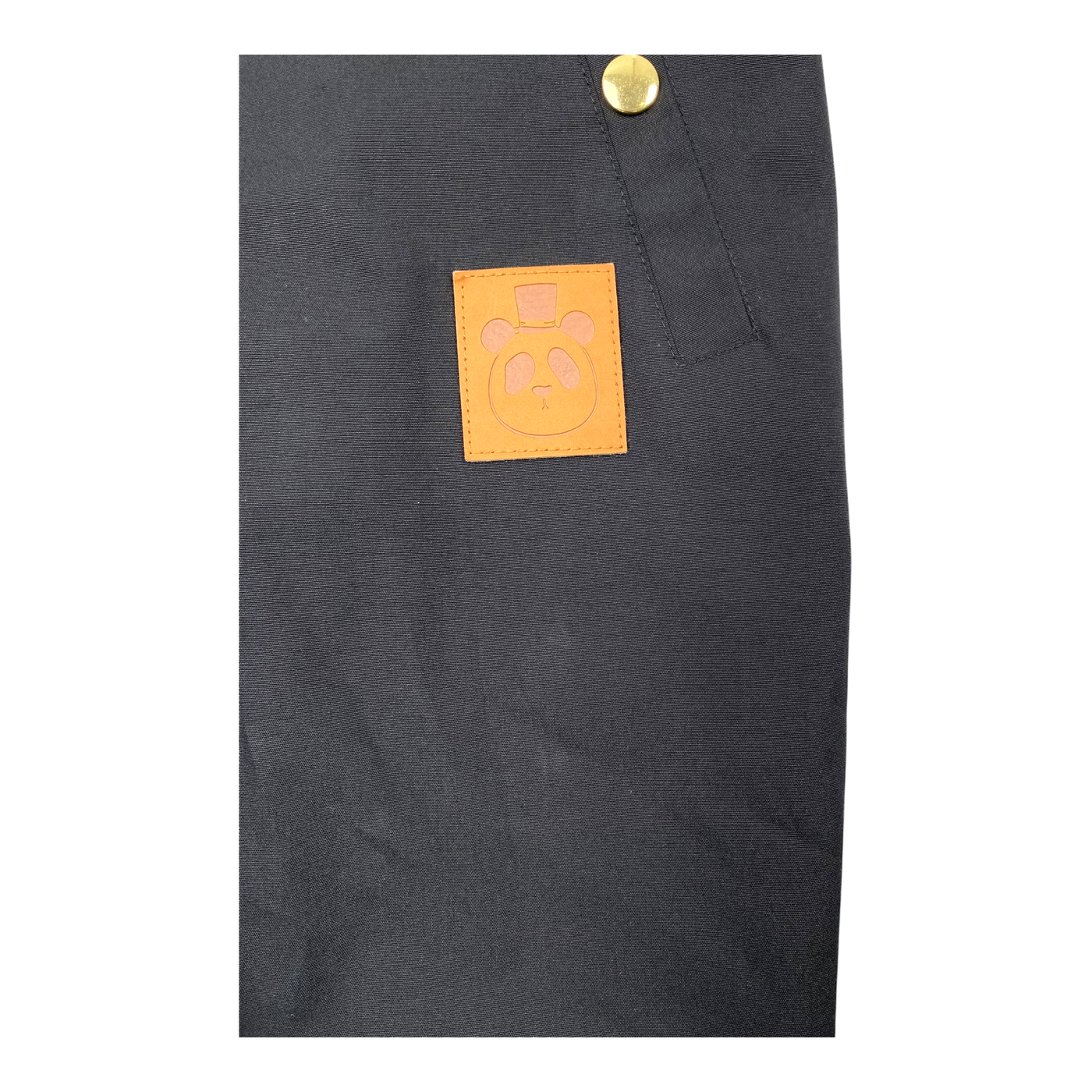 Mini Rodini pico overall, black | 98cm