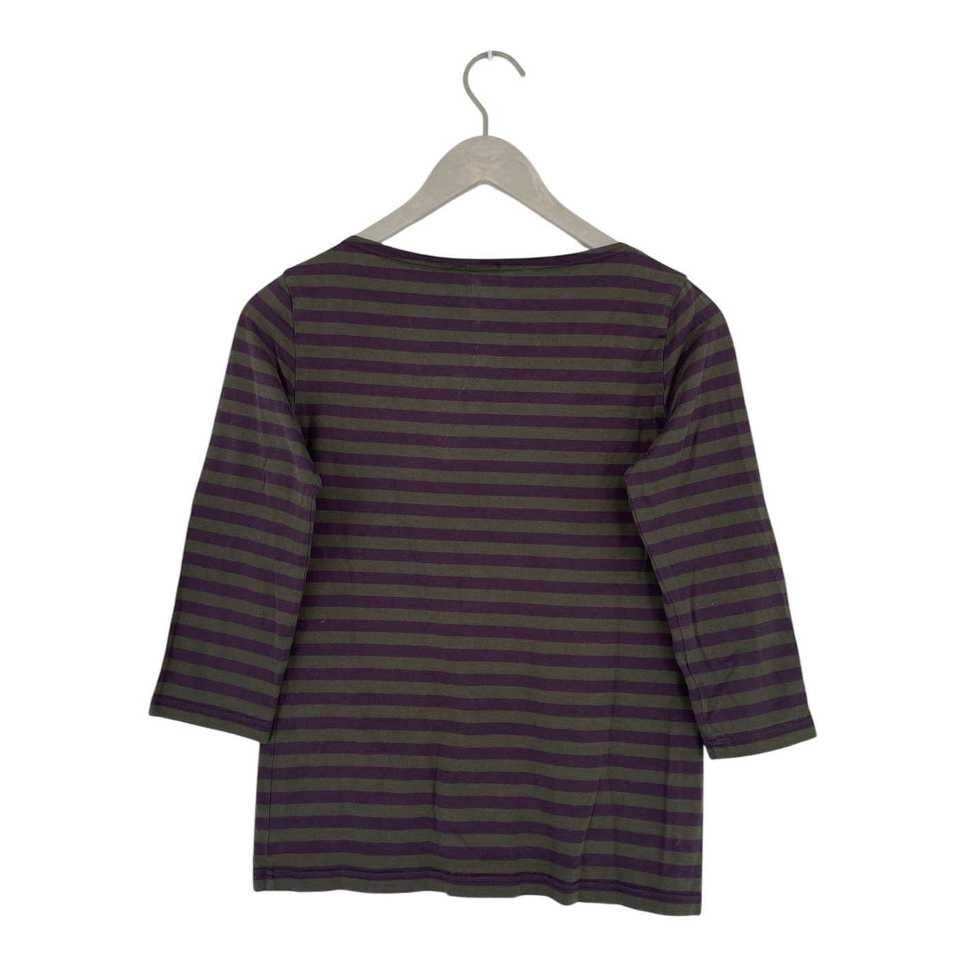 Marimekko ilma stripe shirt, purple/grey | woman S