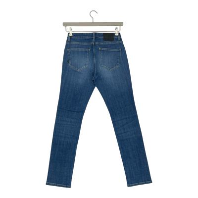 Mud Jeans Faye low slim jeans, authentic indigo | woman 27/32