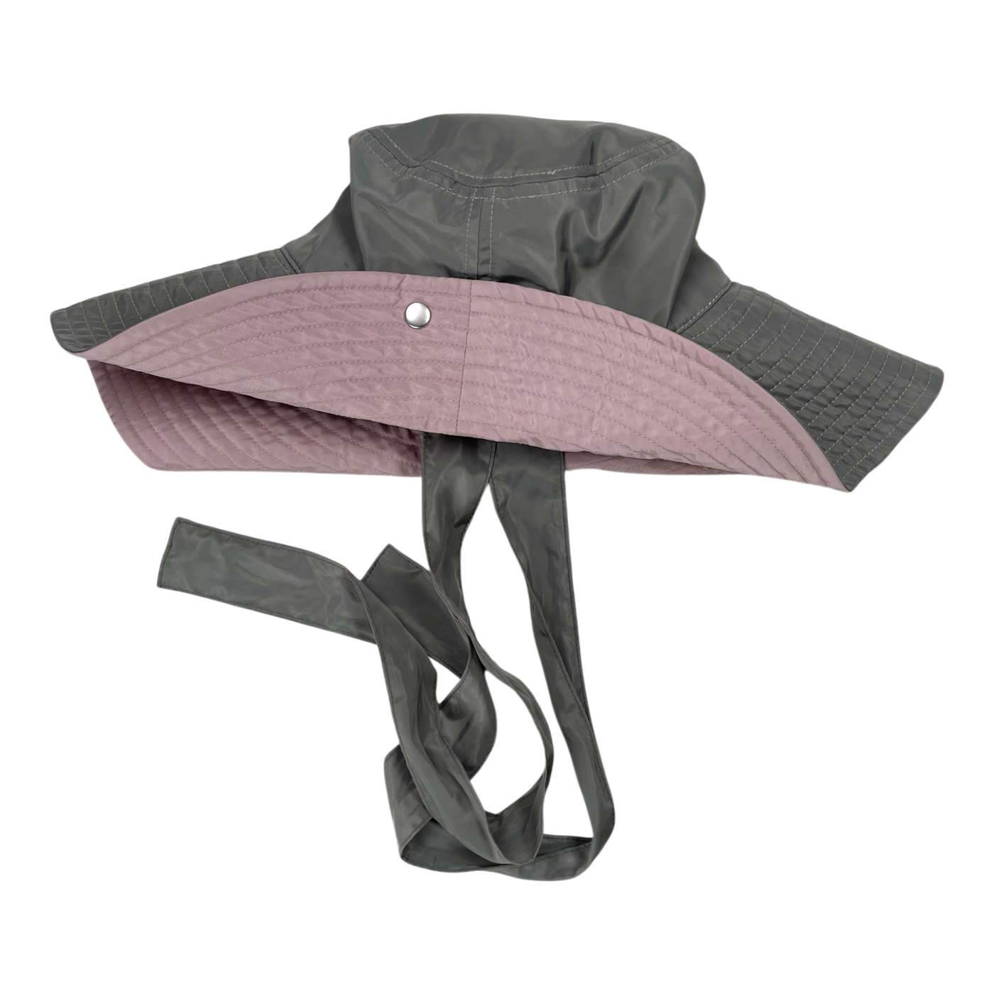 & Other Stories sun hat, green/pink | L/58