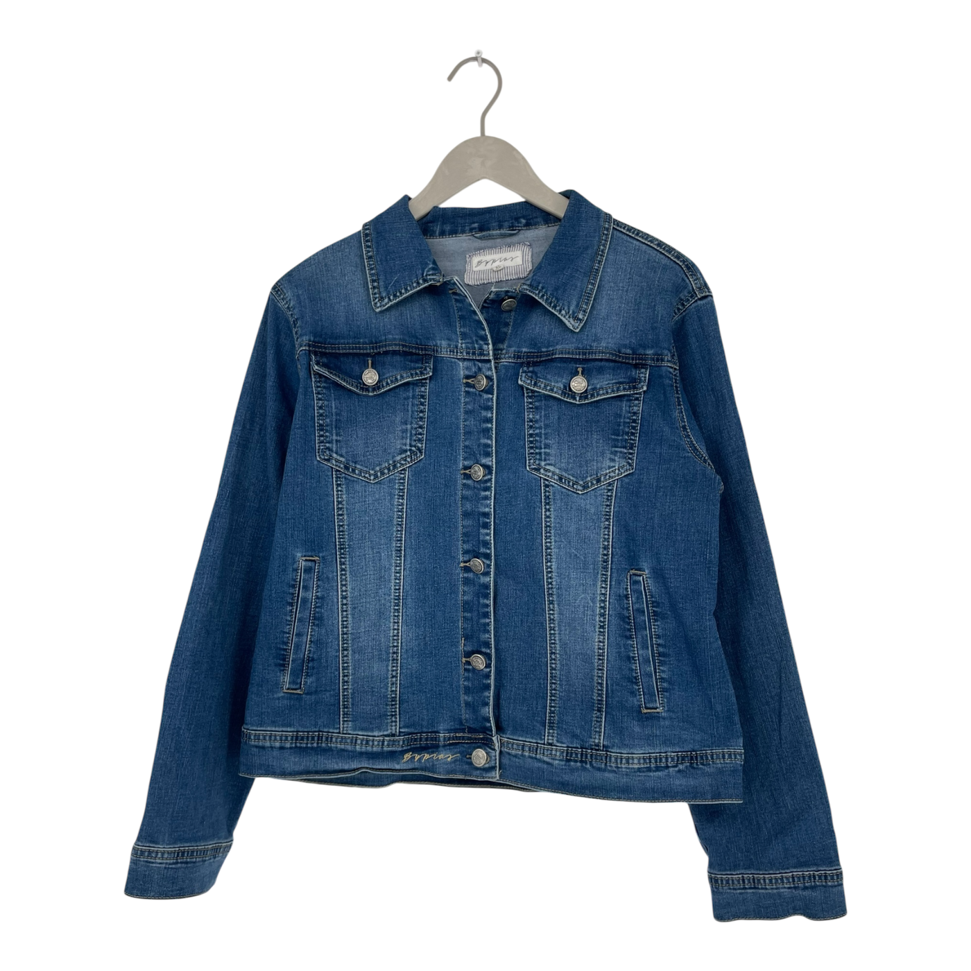 Bypias denim jacket, blue | woman XL