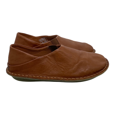 VIBAe Zuma leather shoes, cognac brown | 39