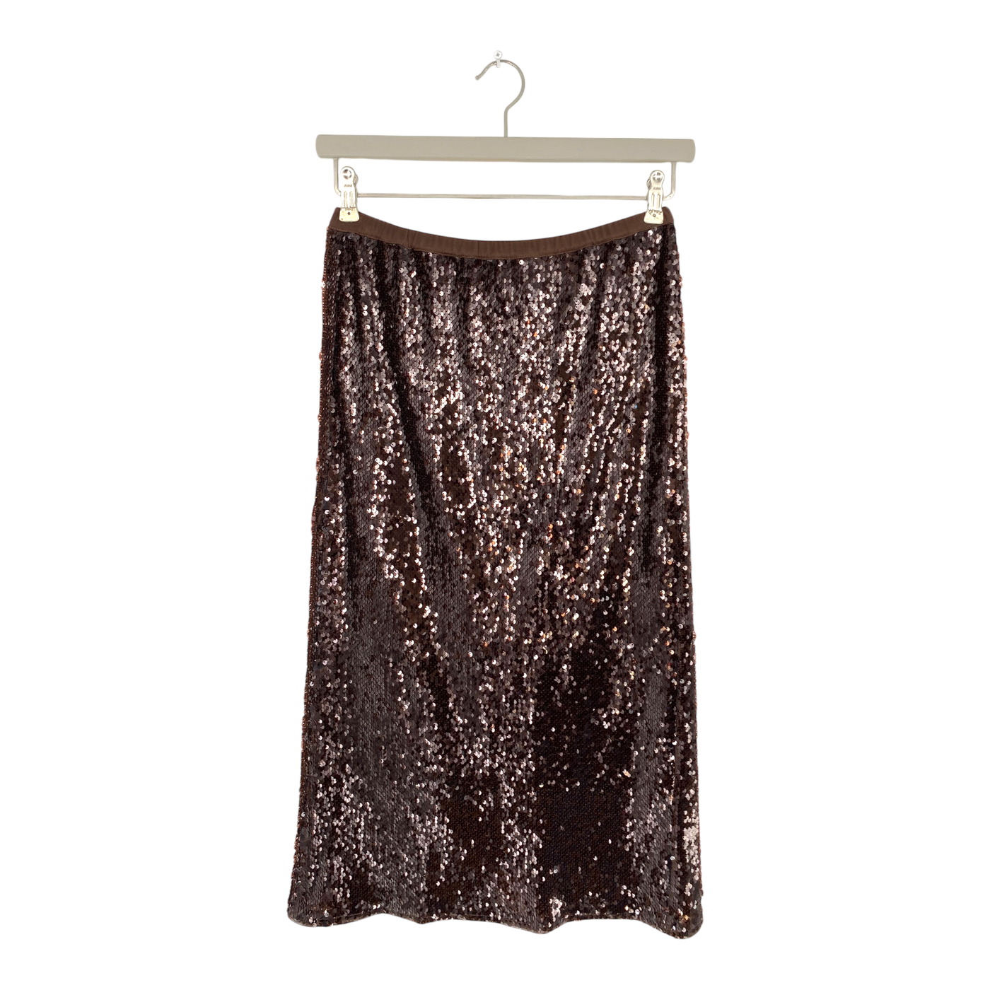 Soft Rebels maddison sequin midi skirt, brown | woman S