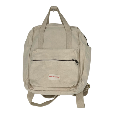 Holzrichter canvas backpack, cream