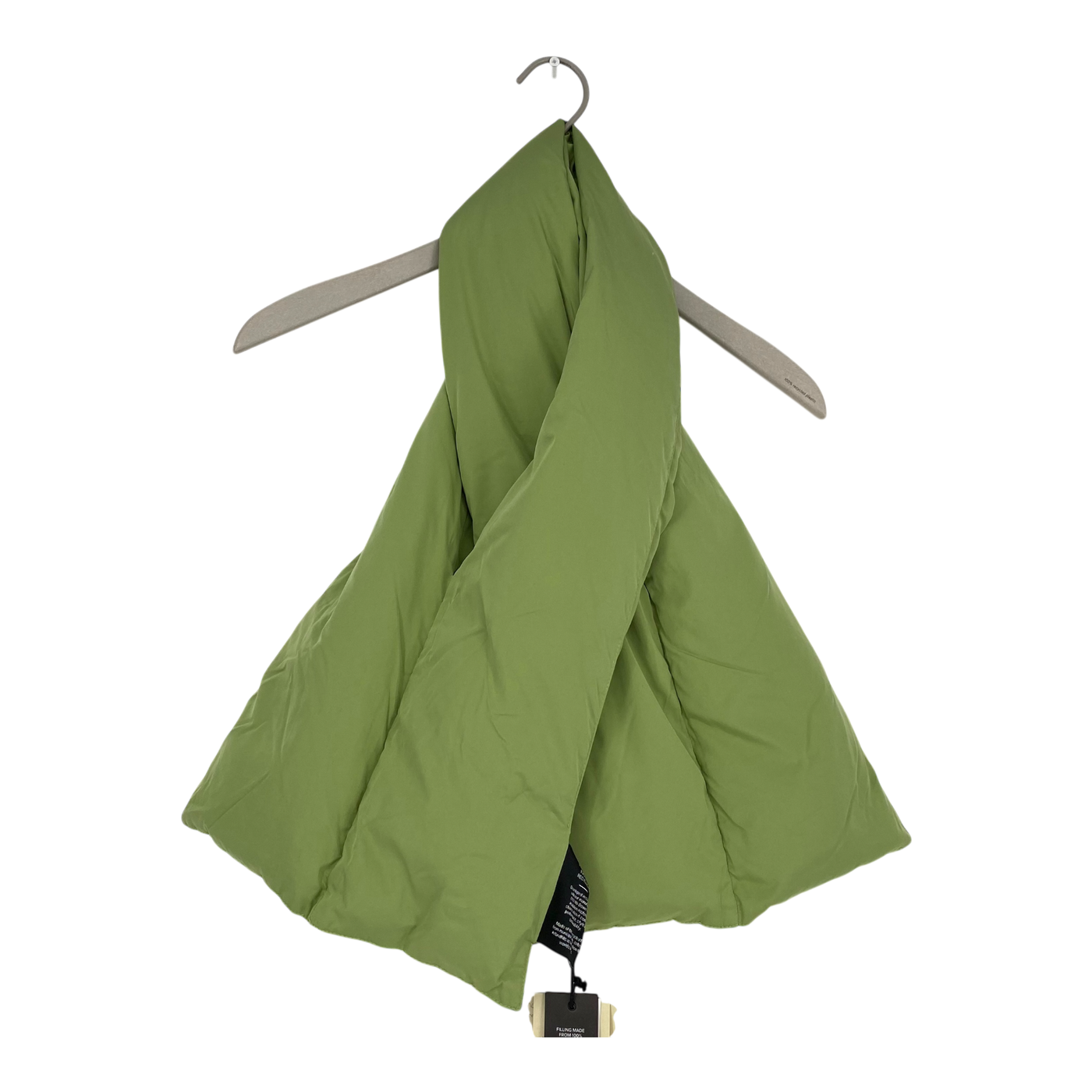 Embassy of Bricks and Logs hervey puffer scarf, moss