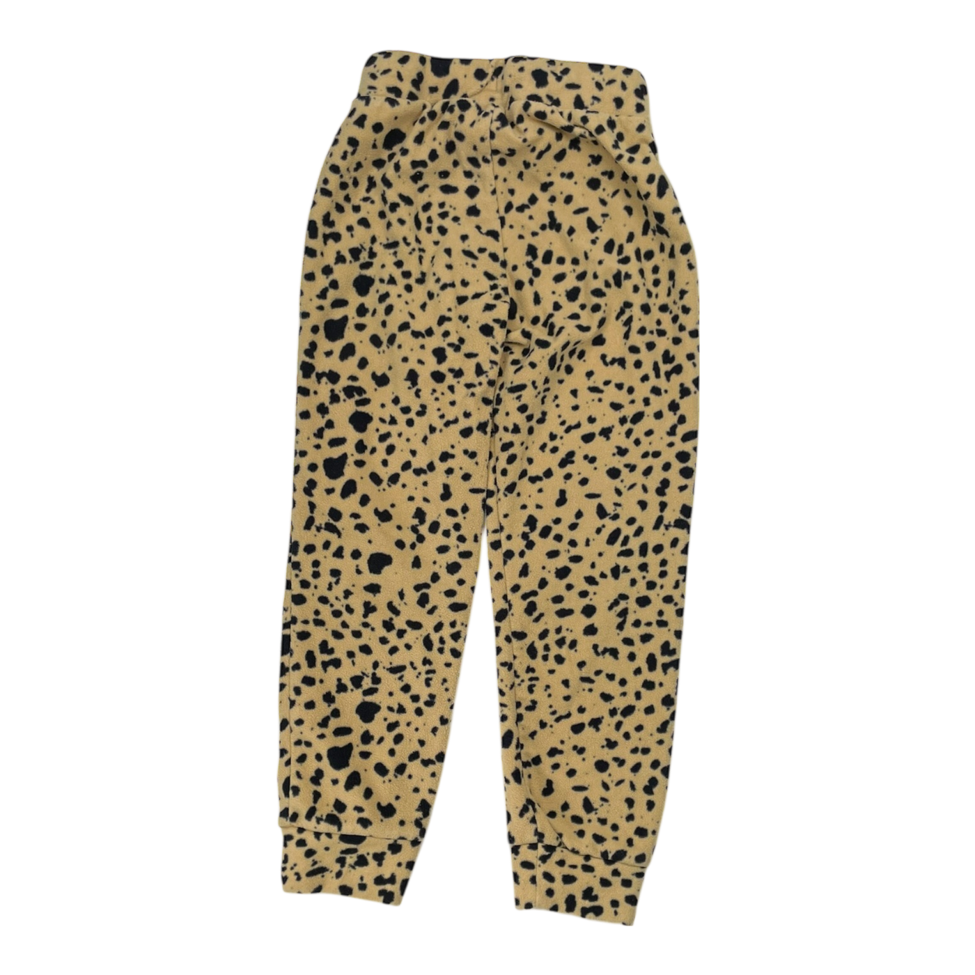 Mini Rodini fleece pants, leopard | 116/122cm