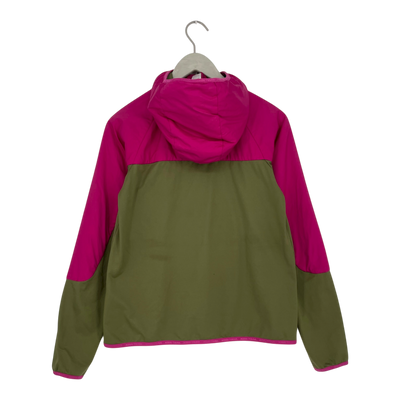 Kari Traa hybrid anorak, pink/olive| woman S