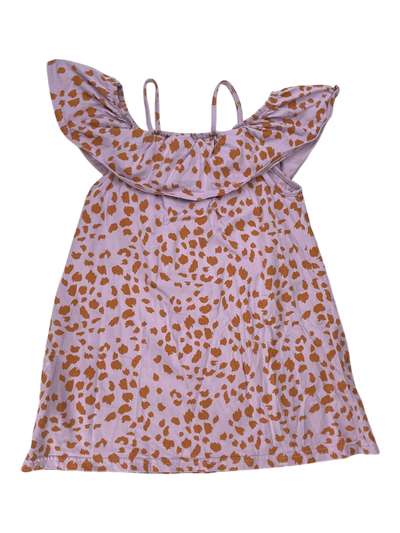 Kaiko frill dress, leo | 122/128cm