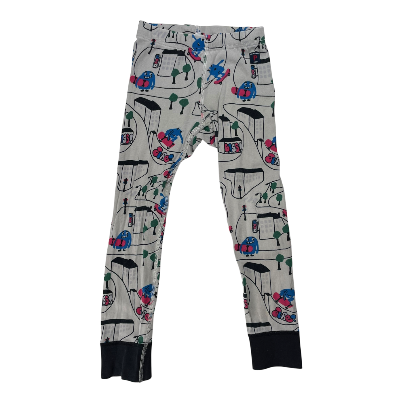 Polarn O. Pyret leggings, skate | 110/116cm