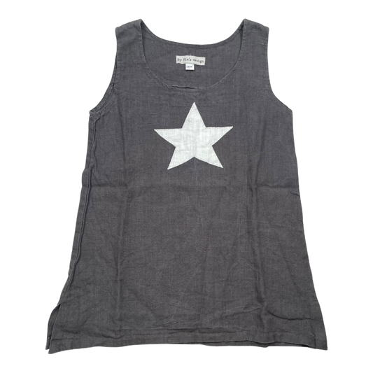 Bypias linen tunic, star | 140/146cm
