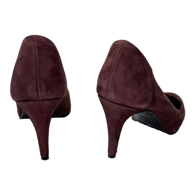 Filippa K Paulina court shoe, pitch red | 37