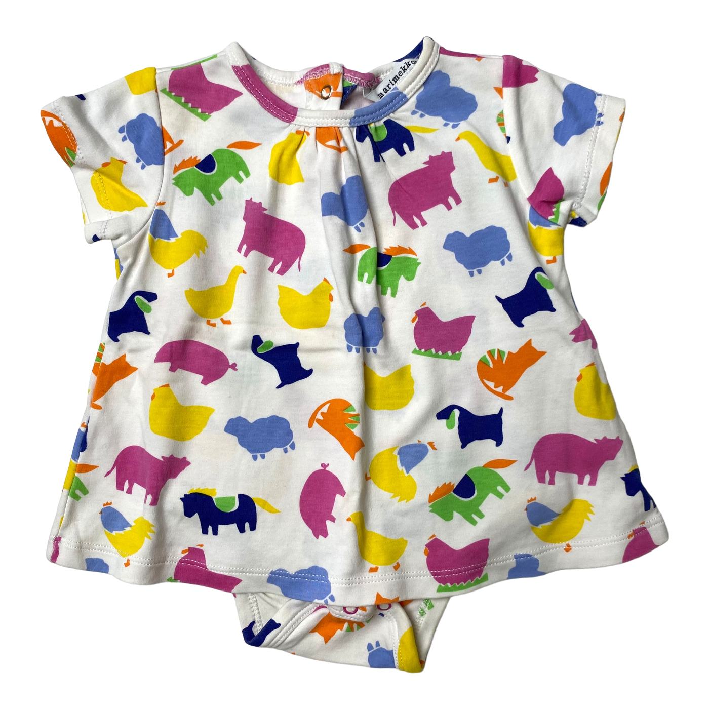 Marimekko dress body, animal | 68cm