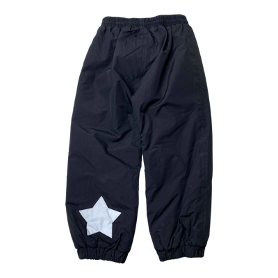 Molo heat basic winter pants, black | 110cm