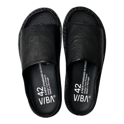 VIBAe Saint Tropez leather sandals, preto black | 42
