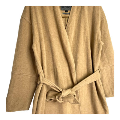 Brixtol Textile lazaar coat, sand brown | woman XS