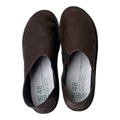 VIBAe Zuma leather shoes, cocoa brown | 48