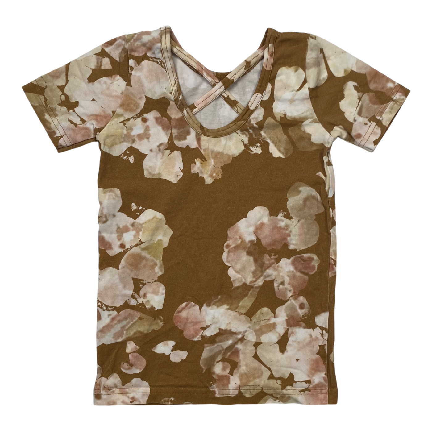 Kaiko cross t-shirt, marble meadow | 116cm