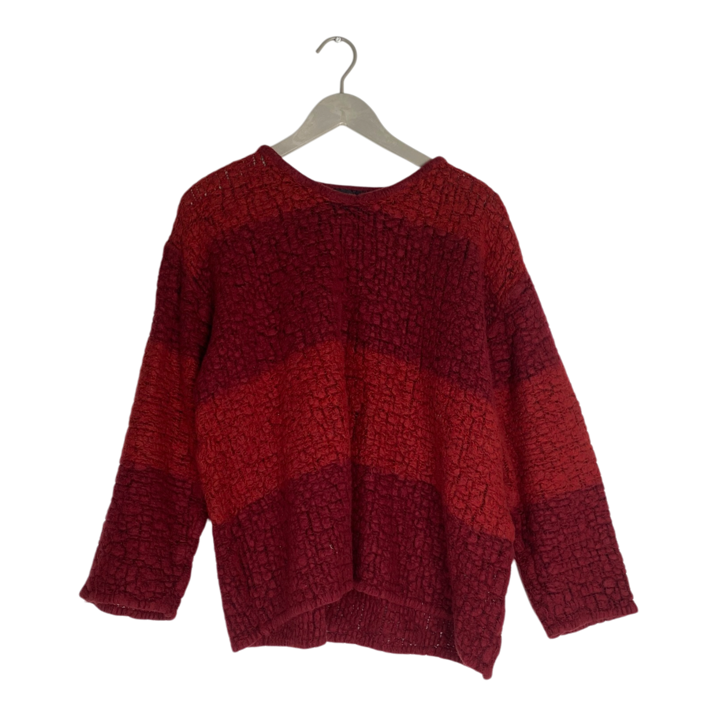 Marimekko knitted sweater, wine | woman M