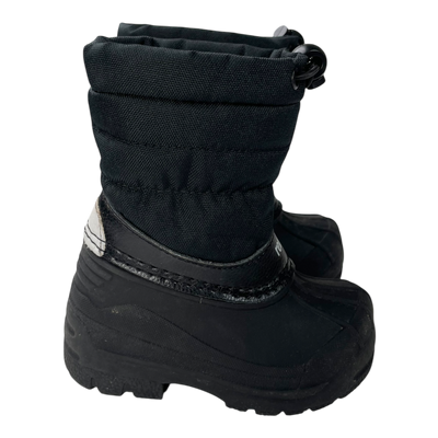 Reima nefar winter duck boots, black | 22