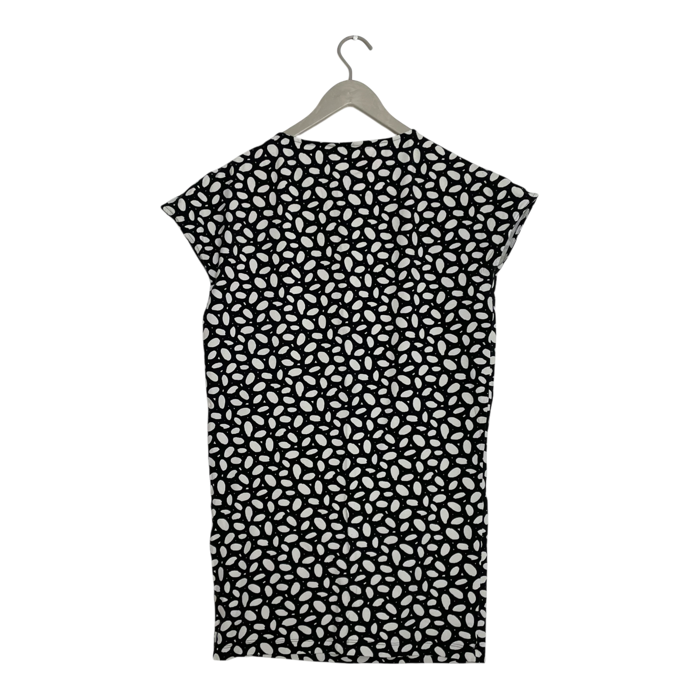 Marimekko square dress, asymmetrical polkadots | woman XS