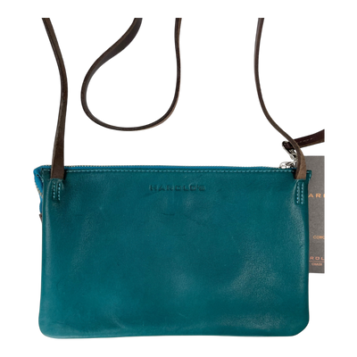 Harold's Bags plain crossbag small, turquoise