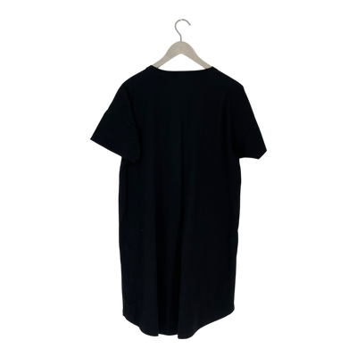 Riva Clothing muisto t-shirt dress, black | woman L