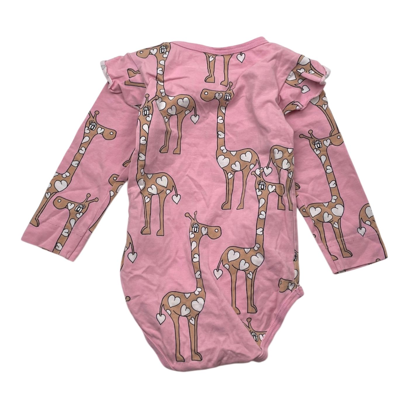 Blaa frill body, giraffe | 74/80cm