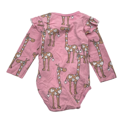 Blaa frill body, giraffe | 74/80cm
