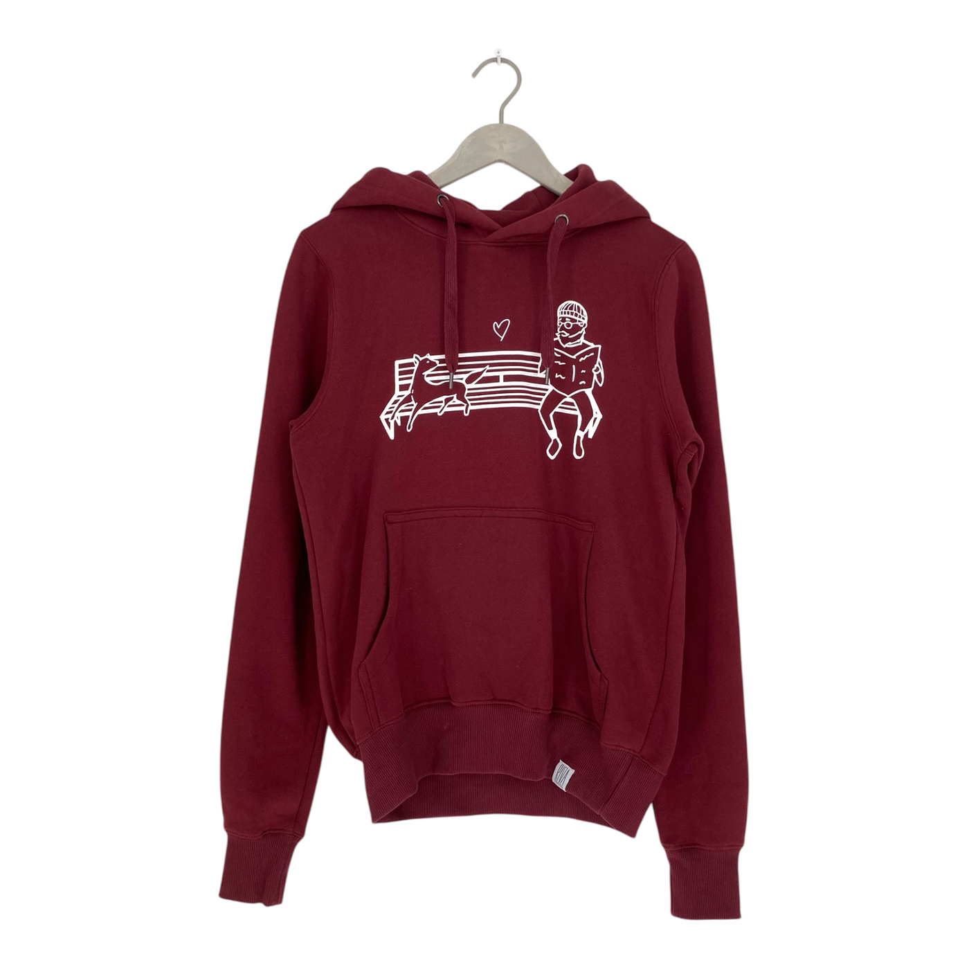 Riva Clothing hoodie, red | unisex XS