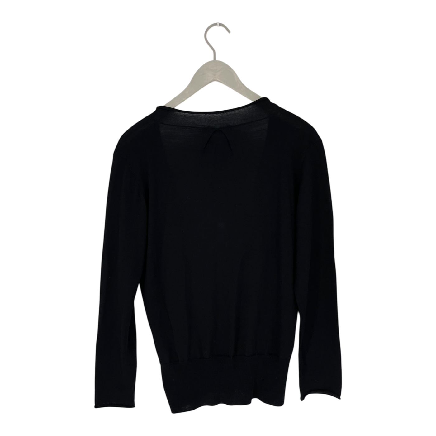 Filippa K merino blouse, black | woman XL