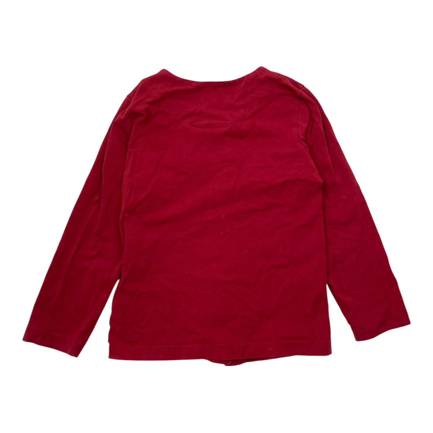 Kaiko button shirt, red | 110/116cm