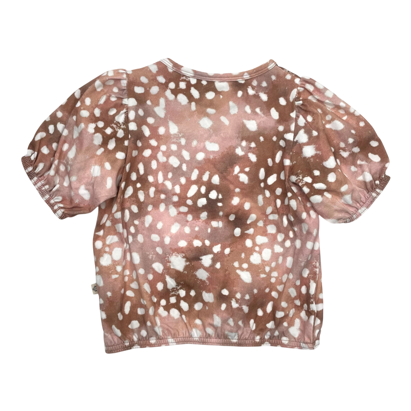 Kaiko puffy t-shirt, copper bambi | 86/92cm